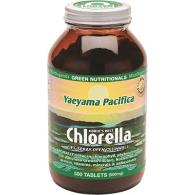 MicrOrganics Green Nutritionals Yaeyama Pacifica Chlorella 500t